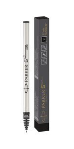 Parker 5th mini recharge pointe fine encre noire