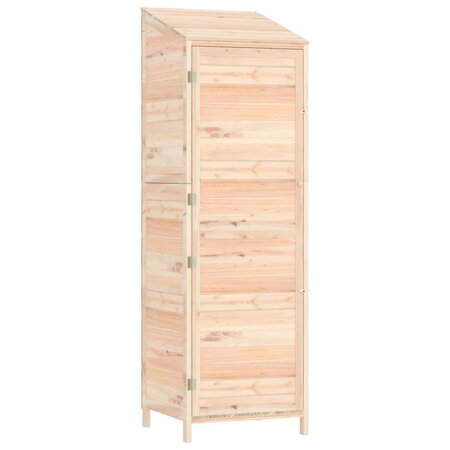 vidaXL Remise de jardin 55x52x174 5 cm Bois de sapin solide