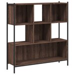 vidaXL Bibliothèque chêne marron 102x28x172 cm bois d'ingénierie
