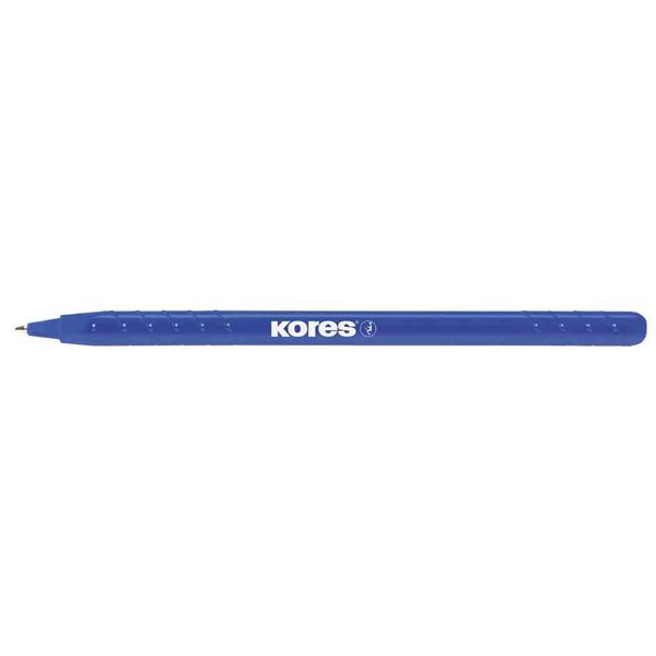Stylo à bille jetable k-pen super slide k  bleu kores