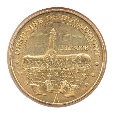 Mini médaille Monnaie de Paris 2008 - Ossuaire de Douaumont