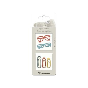 Zoé au travail - 2 marques page magnétique - modèle 3