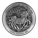 THE ASCENSION OF SLEIPNIR 2 Once Argent Monnaie 10000 Francs Chad 2022