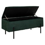 House Nordic Banc avec rangement Luna Vert