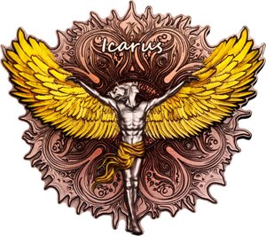 Pièce de monnaie en Argent 2000 Francs g 62.2 (2 oz) Millésime 2025 ICARUS