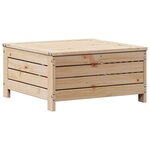 vidaXL Salon de jardin 8 Pièces avec coussins Bois de pin massif
