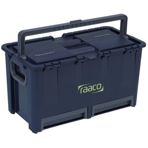 Boîte à outils avec 7 inserts compact 47 raaco 136600