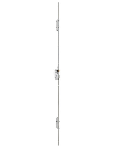 THIRARD - Serrure à encastrer multipoints 3 points NF QC TRIMAX à 2x2 pênes ronds  hauteur 2250mm  sans gâches