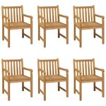vidaXL Ensemble de salle à manger de jardin 7 pièces 160 x 80 cm en bois de teck massif