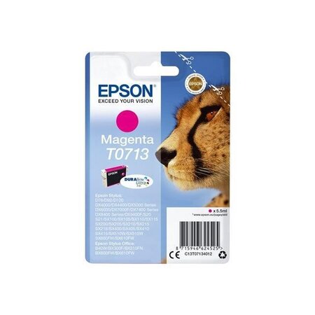 Epson cartouche t0713 - guépard - magenta