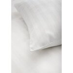 Parure de lit - 220 x 240 cm - 100  Satin de coton - Craie