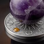 Pièce de monnaie en Argent 10 Cedis g 62.2 (2 oz) Millésime 2025 Solar System SATURN