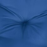 vidaXL Coussins de chaise lot de 6 bleu 40x40x7 cm tissu oxford