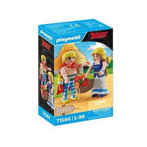 Figurine PLAYMOBIL Tragicomix et Falbala d'Astérix Le Légionnaire