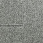 Lit coffre adulte MARTIN - Couchage 160 x 200 cm - Gris clair - Sommier à lattes - 209 x 166 x 99 cm
