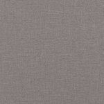 vidaXL Lit de jour avec gigogne et tiroirs taupe 90x200 cm tissu
