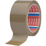Ruban adhésif d'emballage tesapack polypropylène 46 microns - 50 mm x 66 m - havane (paquet 6 x 66 mètres)