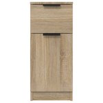 vidaXL Buffets 2 Pièces Chêne Sonoma 30x30x70 cm Bois d'ingénierie