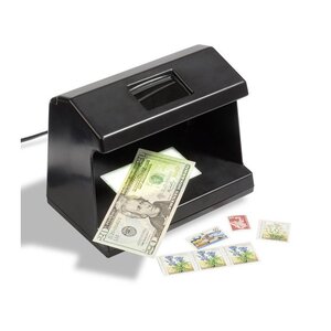 Multi testeur pour examiner timbres  monnaies  billets.