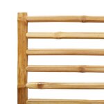 vidaXL Chaises pliables de jardin lot de 6 43x54x88 cm bambou