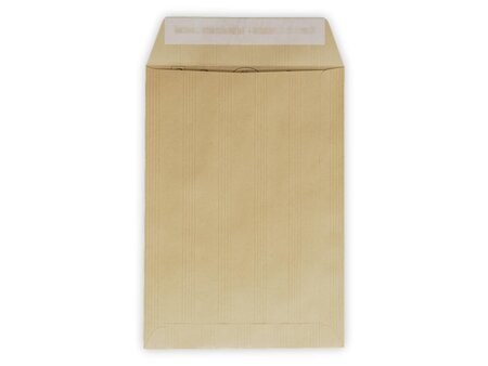 Lot de 500 enveloppes pochettes A5 papier kraft marron 162 x 229 mm