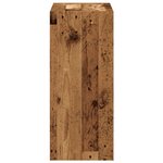 vidaXL Bibliothèque vieux bois 68 5x32x75 cm bois d'ingénierie
