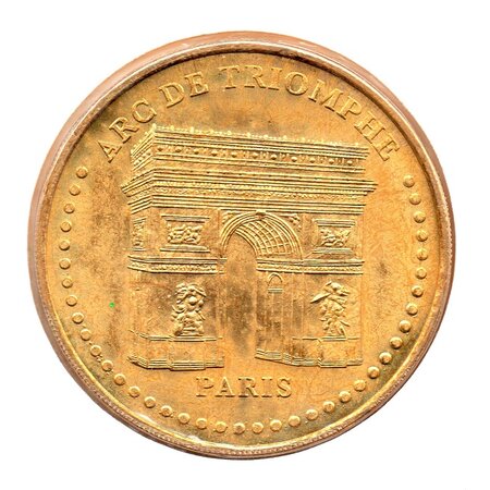 Mini médaille monnaie de paris 2009 - arc de triomphe