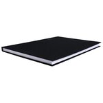 Registre 35x22,5cm 5x5 folioté 200 pages Noir EXACOMPTA