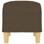vidaXL Banc Marron 70x35x41 cm Tissu