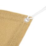 vidaXL Tapis de tente sable 250x200 cm PEHD