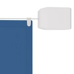 vidaXL Auvent vertical Bleu 250x420 cm Tissu oxford