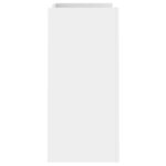 vidaXL Buffet blanc 73 5x35x75 cm bois d’ingénierie
