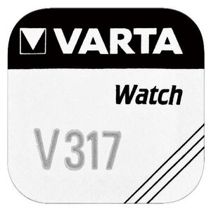 Pile bouton V317 (SR62) 1,55 Volt VARTA