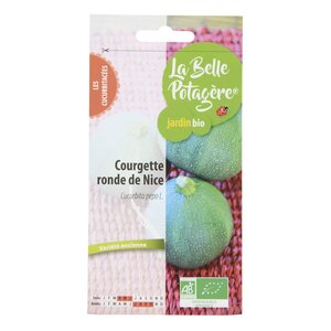 Graines à semer - Courgette ronde de Nice - 1 5 g