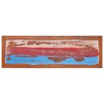 vidaXL Meuble TV 110x35x40 cm Bois de teck recyclé