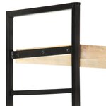 vidaXL Bibliothèque à 4 niveaux 80x30x180 cm Bois de manguier massif