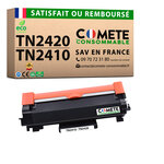 TN2420 - 1 Toner compatible Brother TN2420 Noir - Marque française