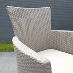 Keter Chaise de salle à manger de jardin Iowa Cappuccino 215519