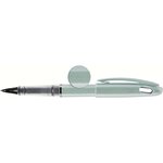 Feutre plume Tradio corps pailleté Vert  encre Noire x 12 PENTEL
