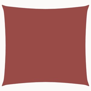 vidaXL Voile de parasol tissu oxford carré 2x2 m terre cuite