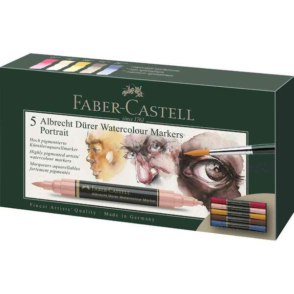 Marqueur aquarelle albrecht dürer  portrait faber-castell