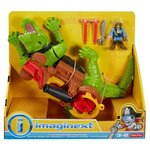 Fisher-price imaginext crocodile et capitaine crochet - 3 ans et +