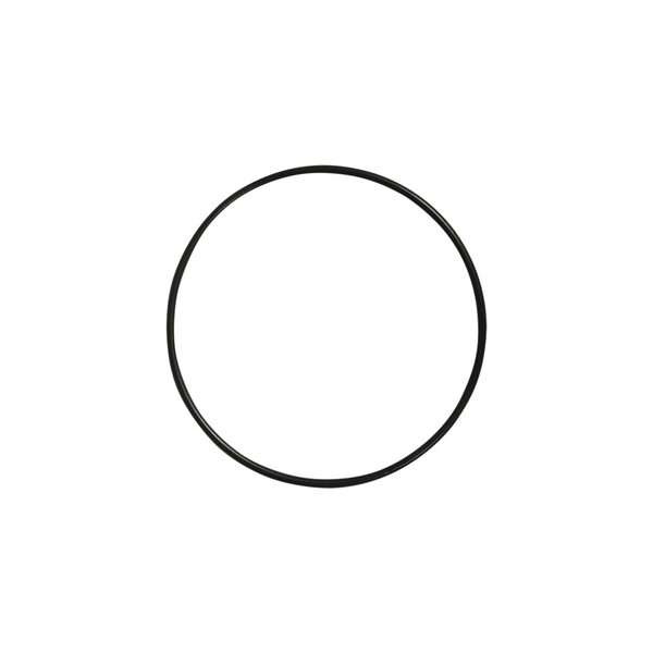 Anneau en métal revêtu 10 cm noir