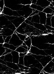 Tapis de salon MARBRE 120 x 180 cm - Noir