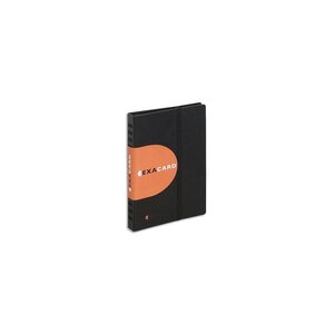 Porte cartes de visite détachable Exacard Exactive 320 cartes 26 5x25cm Noir x 5 EXACOMPTA