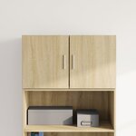 vidaXL Armoire murale chêne sonoma 70x42 5x40 cm bois d'ingénierie