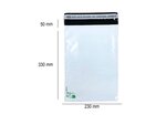 100 Enveloppes plastique opaques ECO 60 microns N°2 - 230x330mm