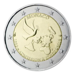 2 euros commémorative Monaco 2013 - ONU.