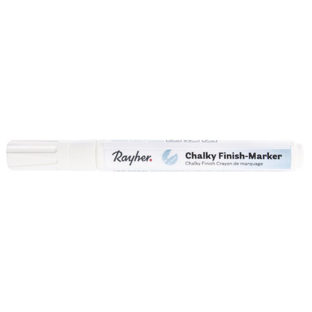 Chalky Finish Crayon de marquage  blanc  Pointe ronde 2 - 4mm  avec soupape