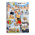 1 Cahier à Spirales A4 - 100 pages Lignées - Astérix et Obélix Visuel Aléatoire